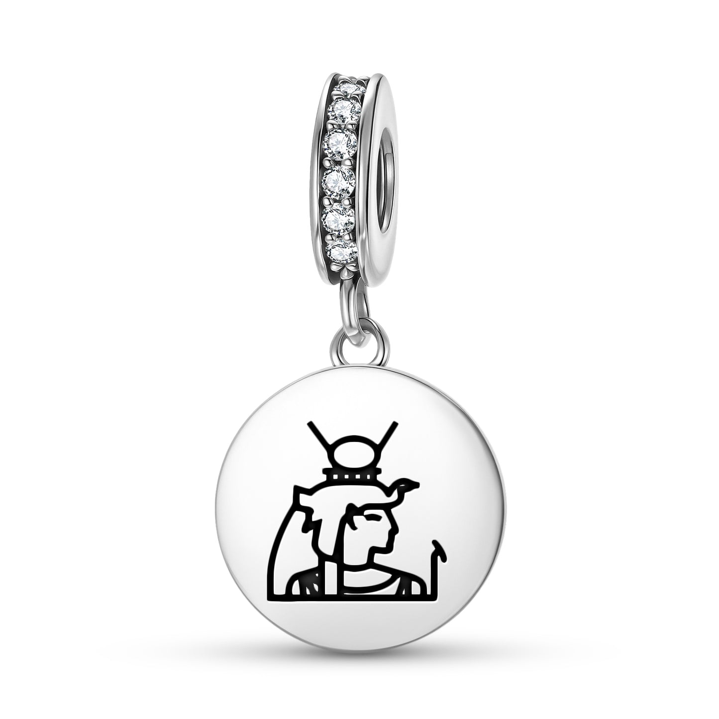 Iusaaset Egyptian Symbols Pendant Dangle Charm