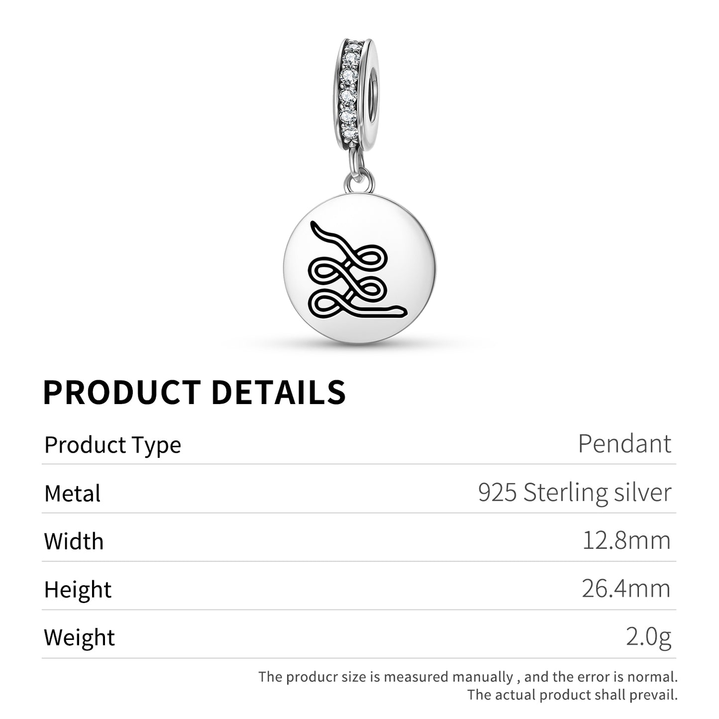 Apophis Egyptian Symbols Pendant Dangle Charm