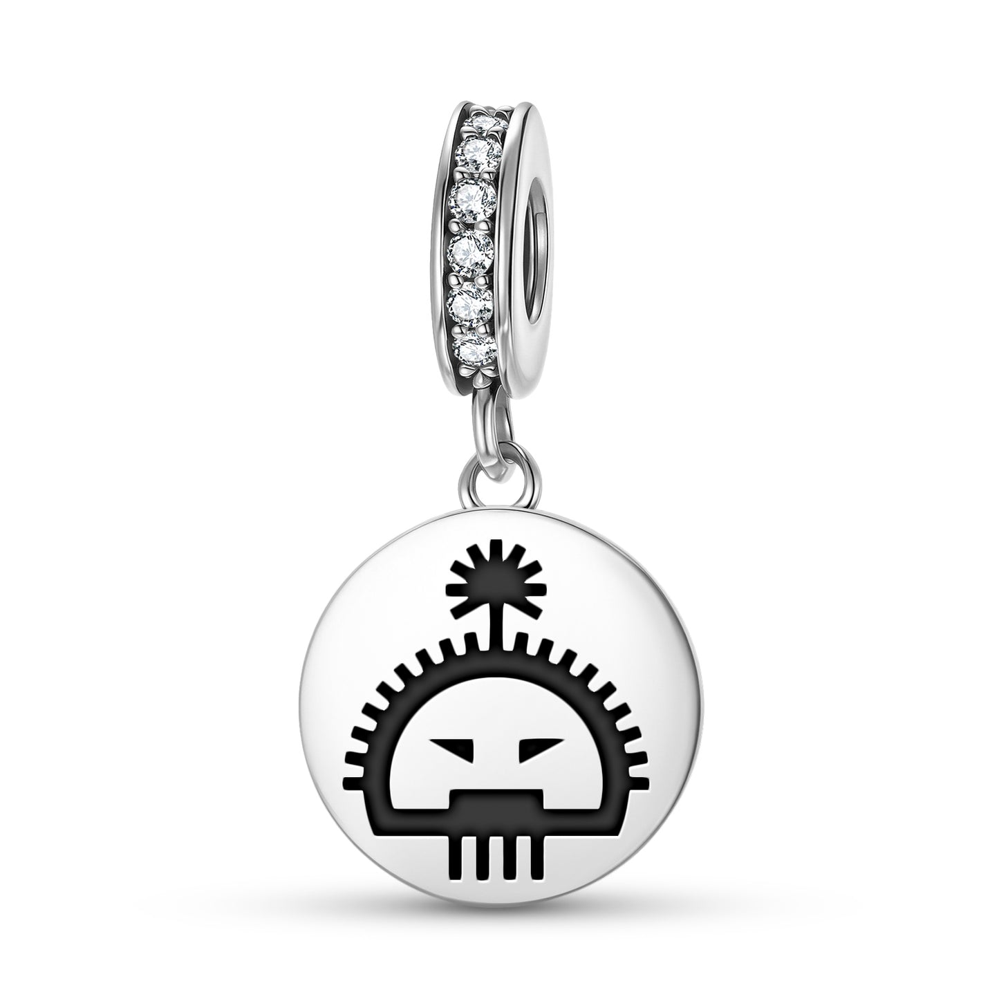 Kuwanlelenta Hopi Symbols Pendant Dangle Charm