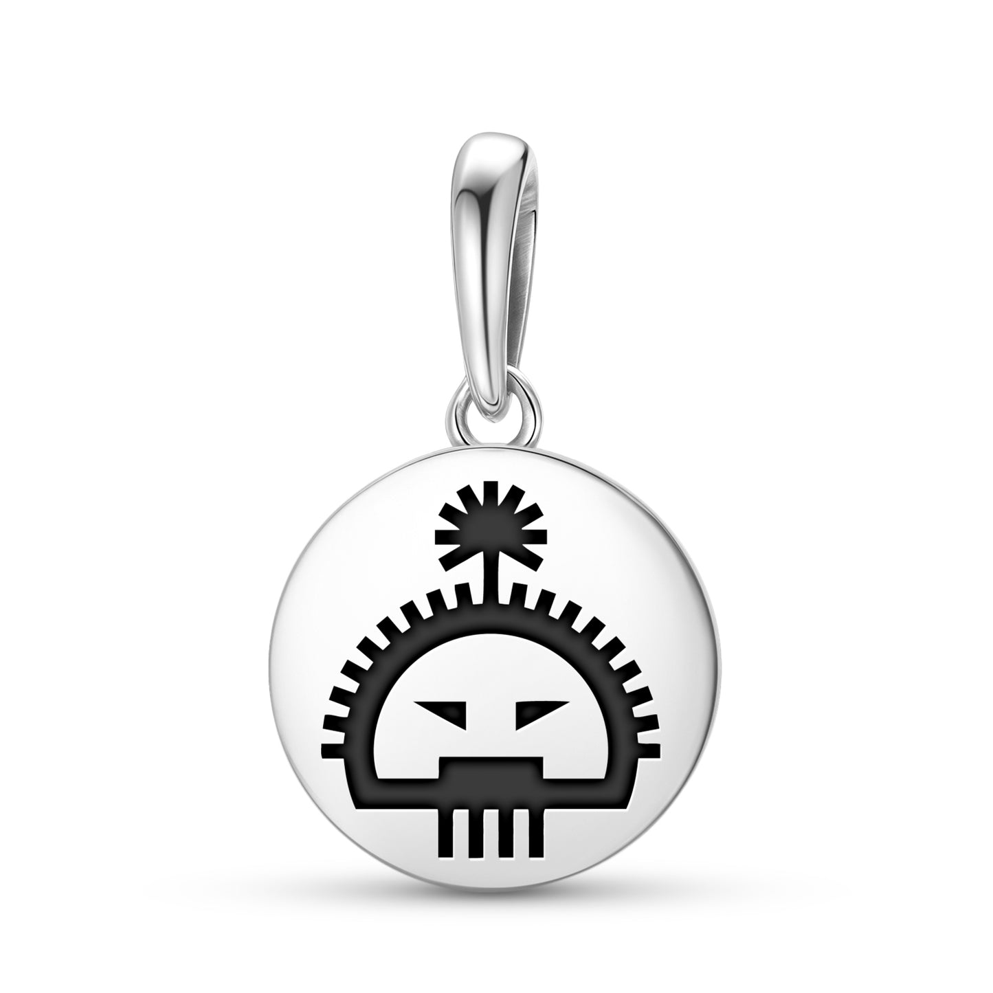 Kuwanlelenta Hopi Symbols Pendant Dangle Charm