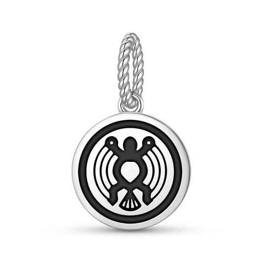Taknokwumu Hopi Symbols Pendant Dangle Charm