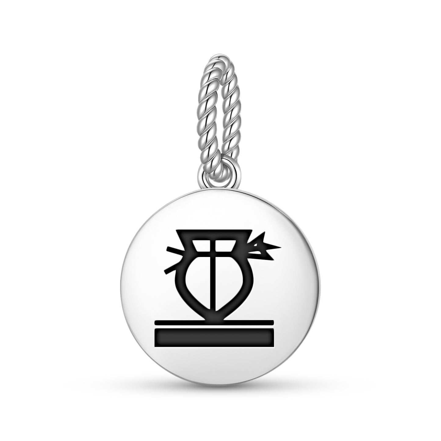 Mongwikoro Hopi Symbols Pendant Dangle Charm
