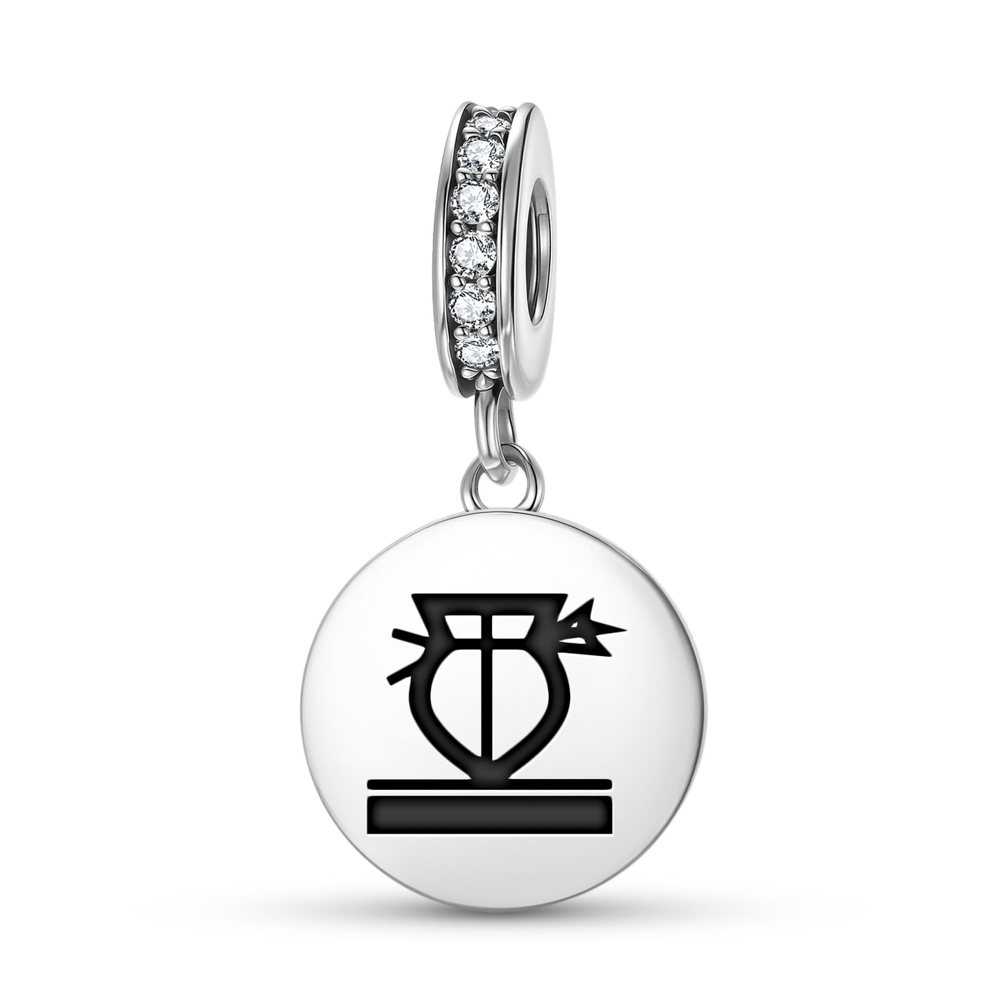 Mongwikoro Hopi Symbols Pendant Dangle Charm