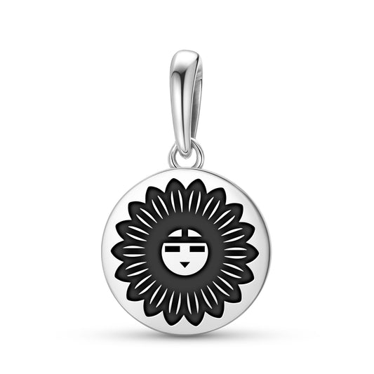 Tawa Hopi Symbols Pendant Dangle Charm