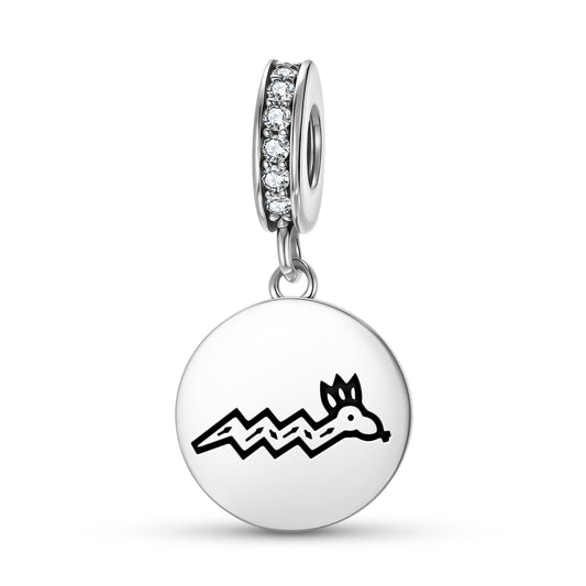 Palulukang Hopi Symbols Pendant Dangle Charm