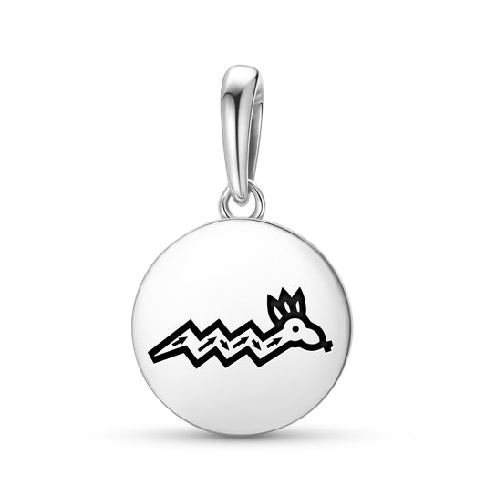 Palulukang Hopi Symbols Pendant Dangle Charm