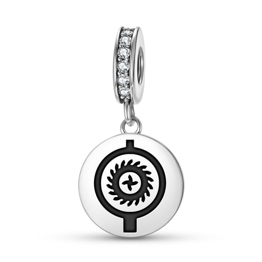 Kachina Rattle Hopi Symbols Pendant Dangle Charm