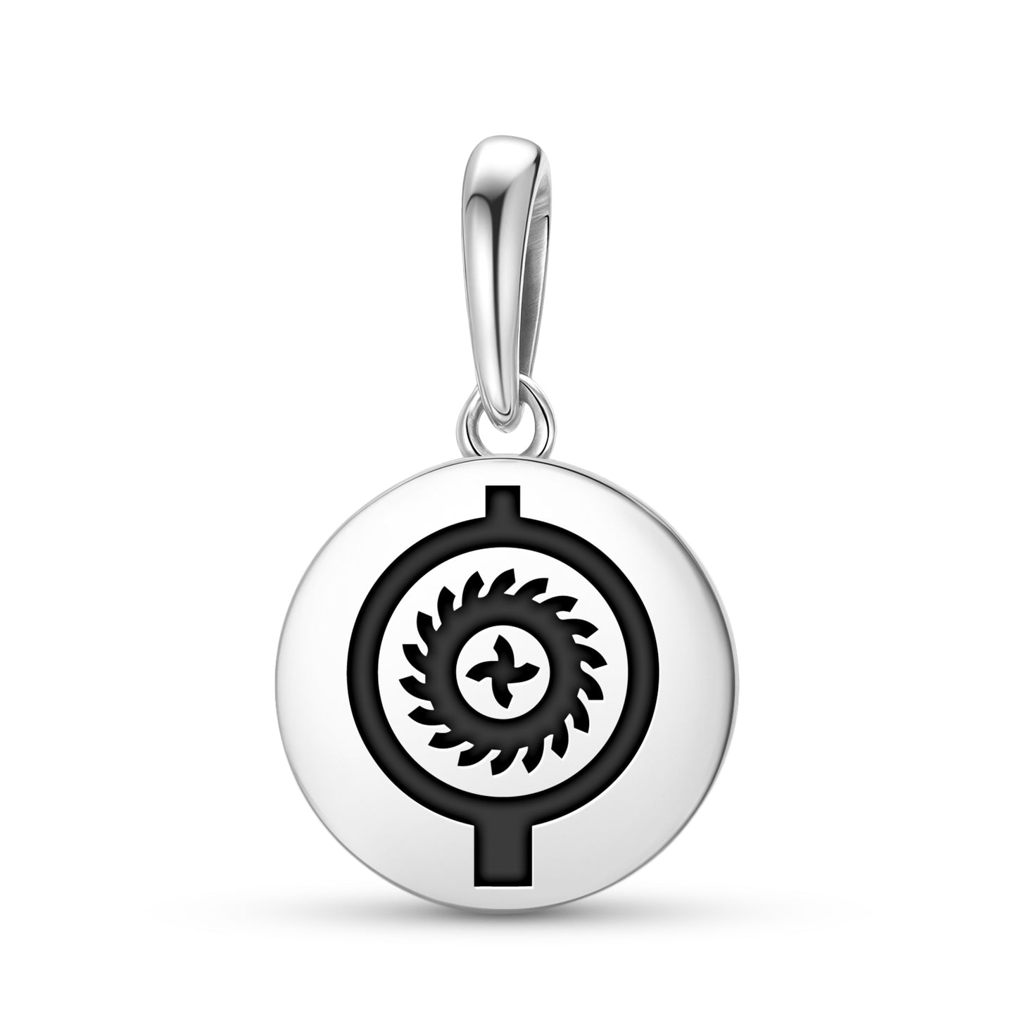 Kachina Rattle Hopi Symbols Pendant Dangle Charm