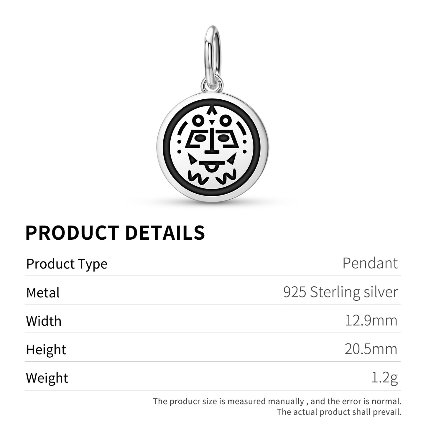 Pacha Kamaq Inca Symbols Pendant Dangle Charm