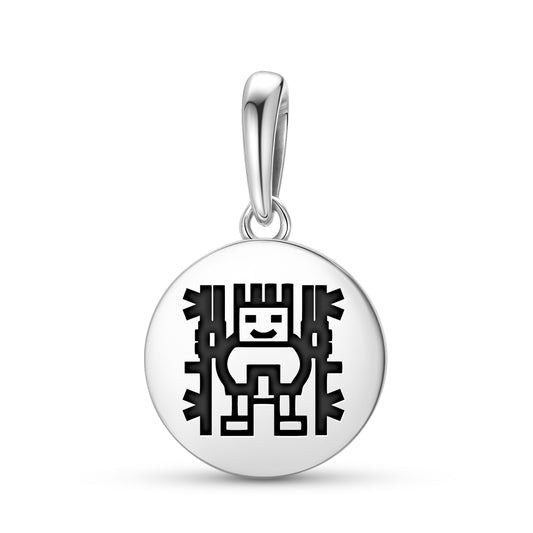 Mama Sara Inca Symbols Pendant Dangle Charm