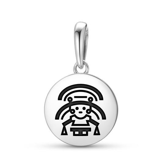 Mama Killa Inca Symbols Pendant Dangle Charm