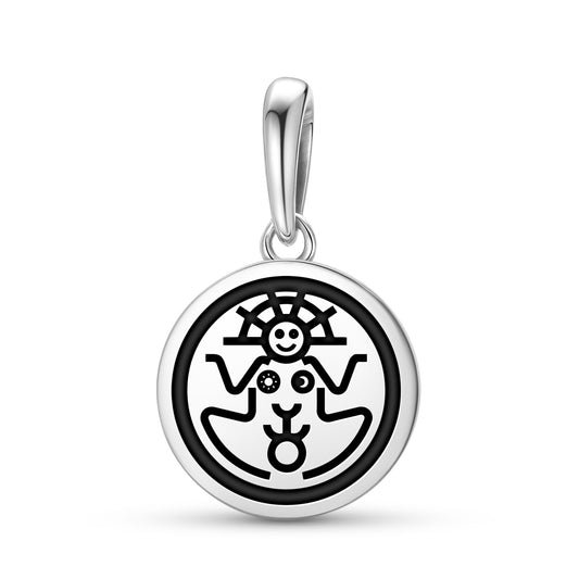 Pachamama Inca Symbols Pendant Dangle Charm