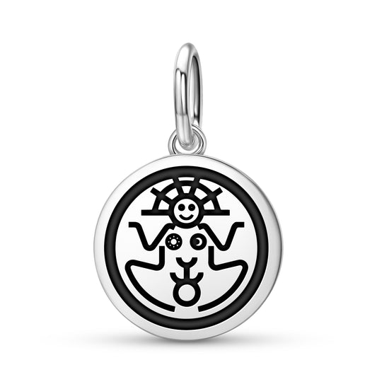 Pachamama Inca Symbols Pendant Dangle Charm