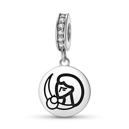 Cavillace Inca Symbols Pendant Dangle Charm