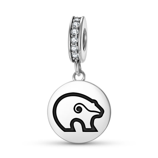 Bear Lakota Sioux Symbols Pendant Dangle Charm