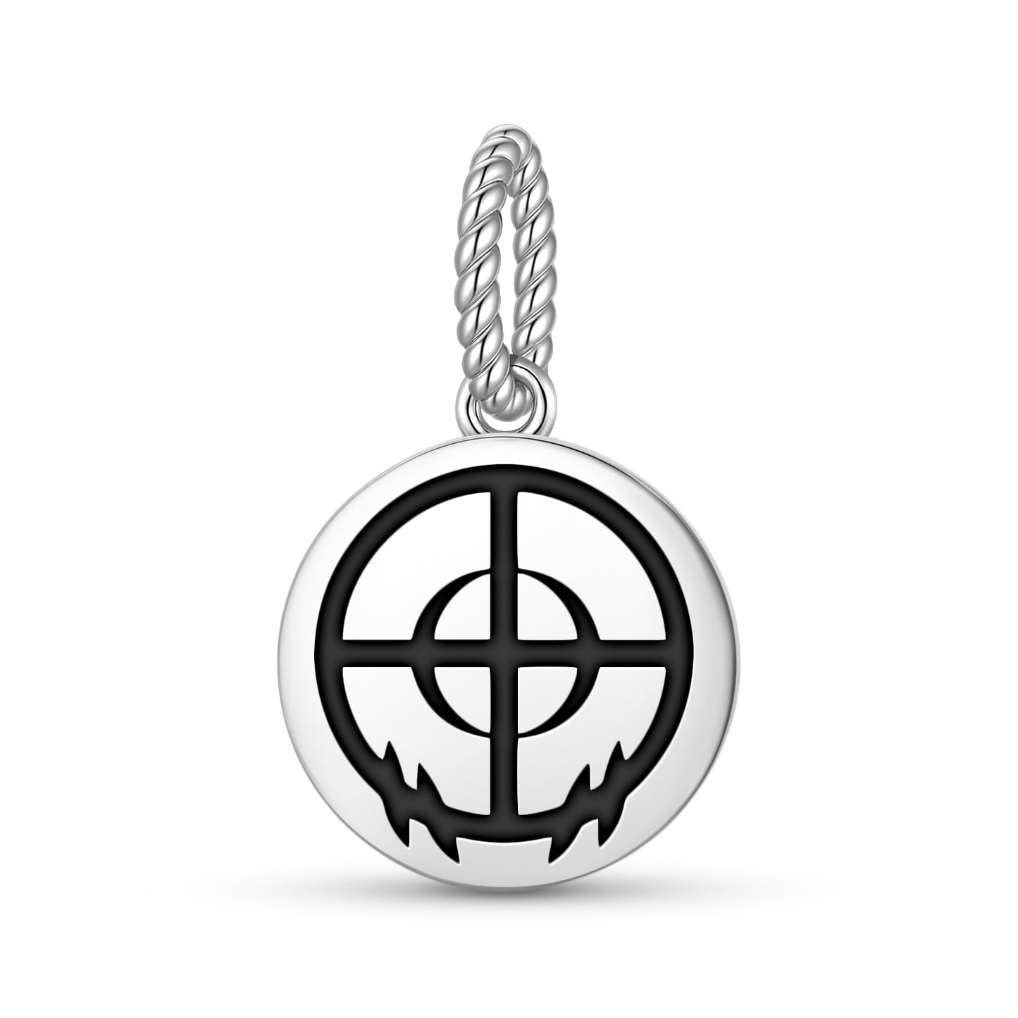 Universal Wheel – medicine shield Lakota Sioux Symbols Pendant Dangle Charm