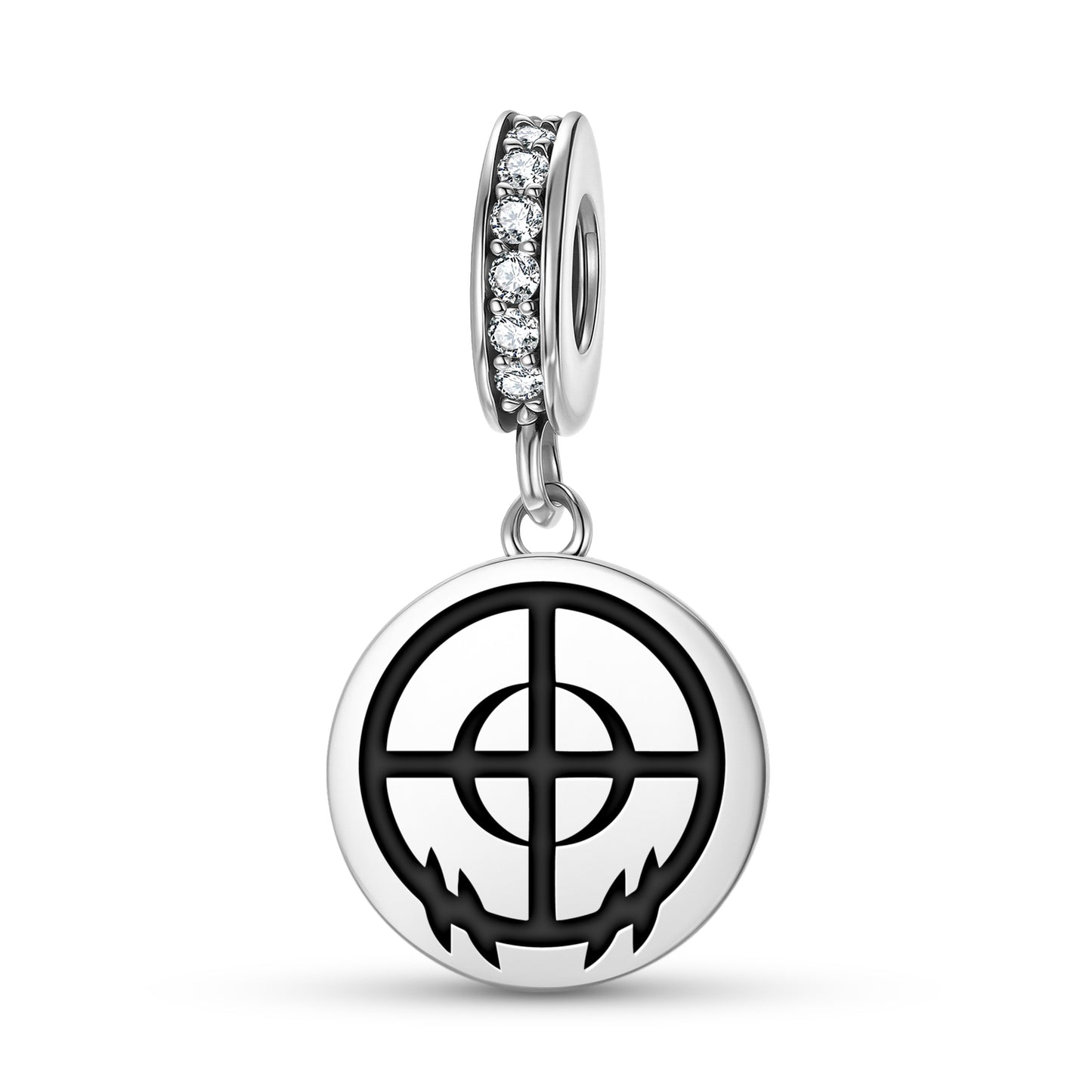Universal Wheel – medicine shield Lakota Sioux Symbols Pendant Dangle Charm