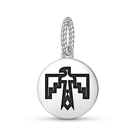 Thunderbird Lakota Sioux Symbols Pendant Dangle Charm