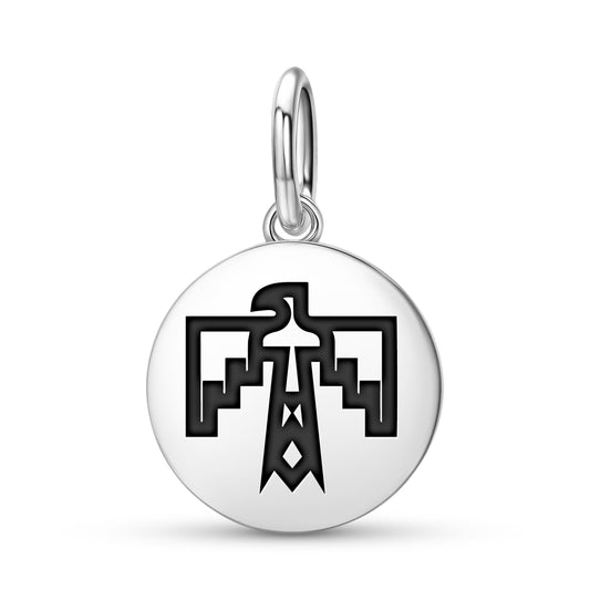 Thunderbird Lakota Sioux Symbols Pendant Dangle Charm