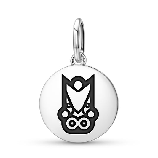 Rūaumoko Maori Symbols Pendant Dangle Charm