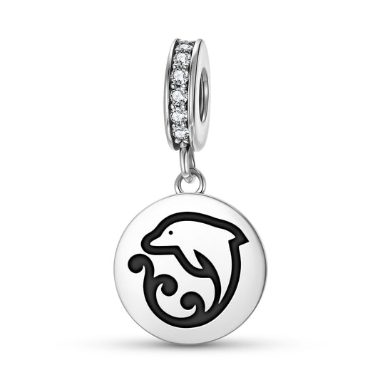 Koru Aihe Maori Symbols Pendant Dangle Charm