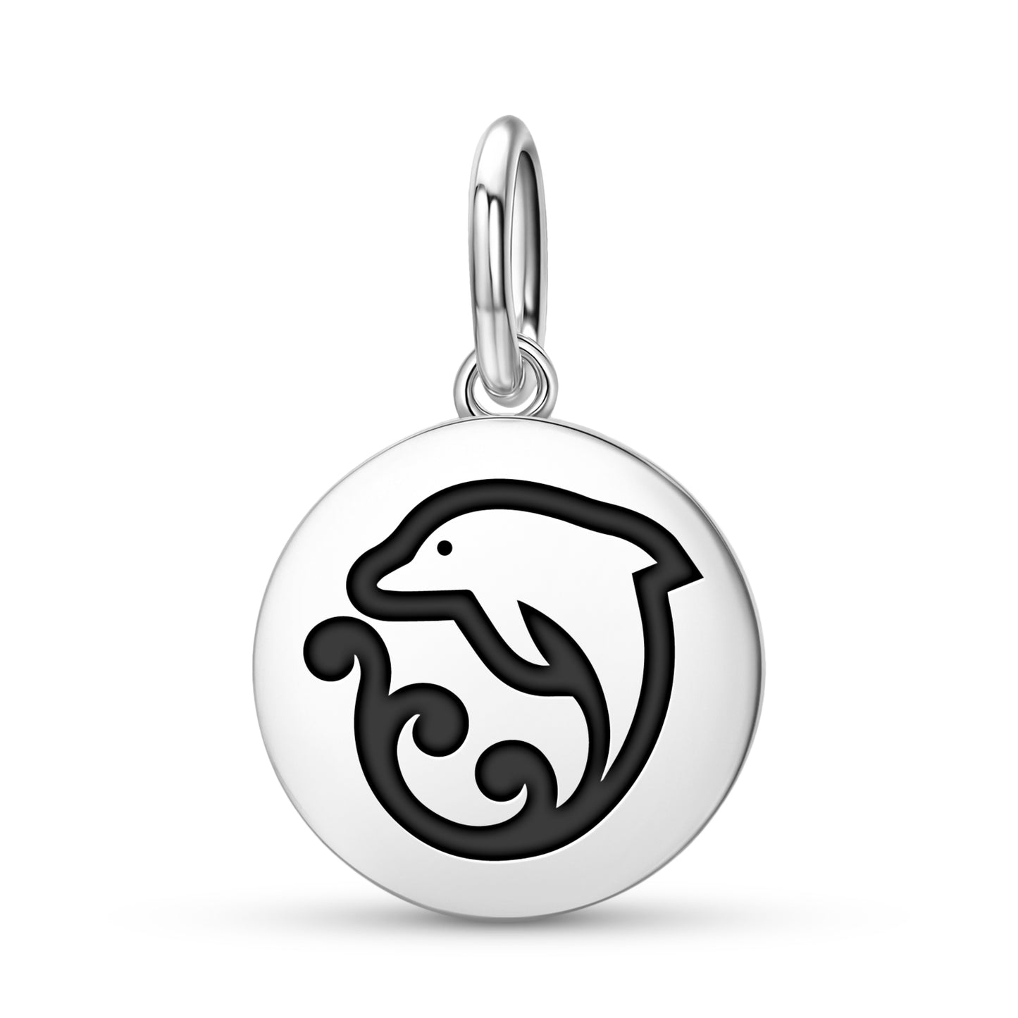 Koru Aihe Maori Symbols Pendant Dangle Charm