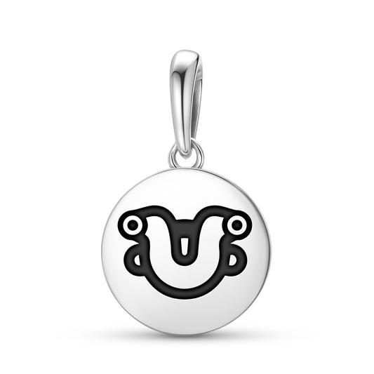 Pekapeka Maori Maori Symbols Pendant Dangle Charm
