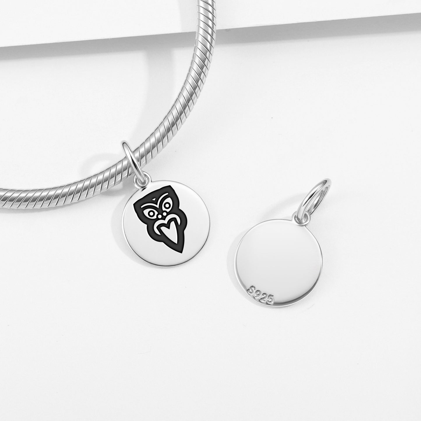 Hei Taiaha Maori Symbols Pendant Dangle Charm