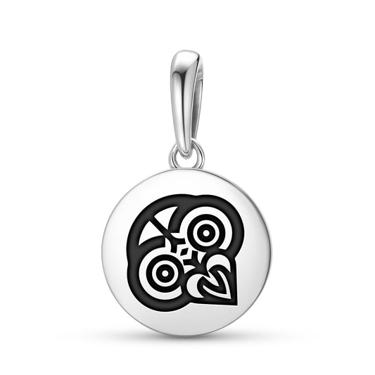 Hei Tiki Maori Symbols Pendant Dangle Charm