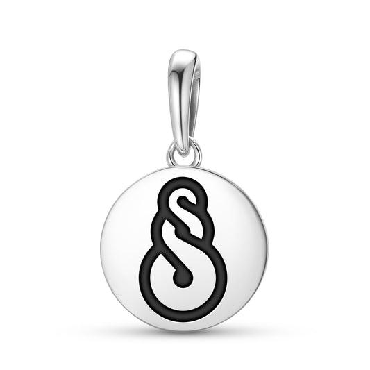 Pikorua – Double Twist Maori Symbols Pendant Dangle Charm