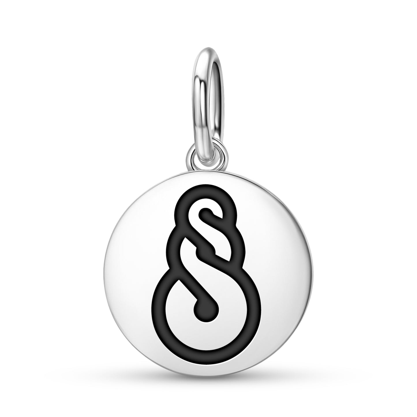 Pikorua – Double Twist Maori Symbols Pendant Dangle Charm