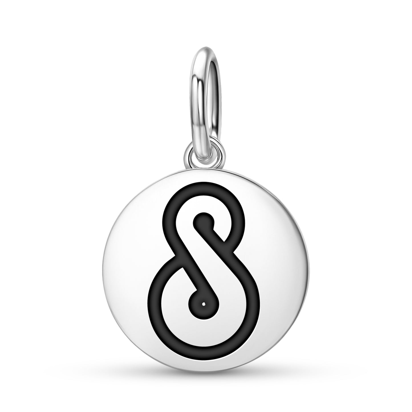 Pikorua – Single Twist Maori Symbols Pendant Dangle Charm