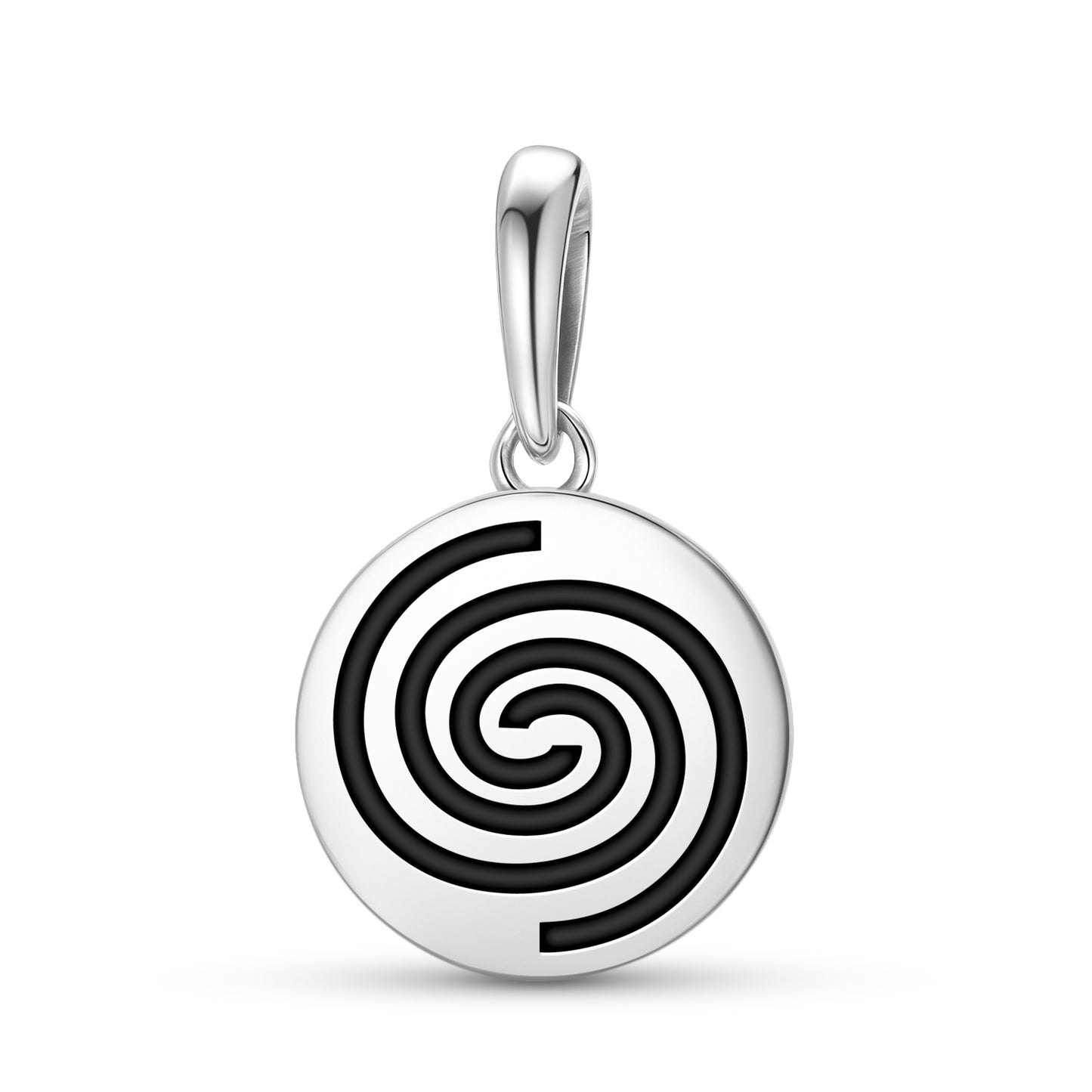 Spiral Taino Symbols Pendant Dangle Charm
