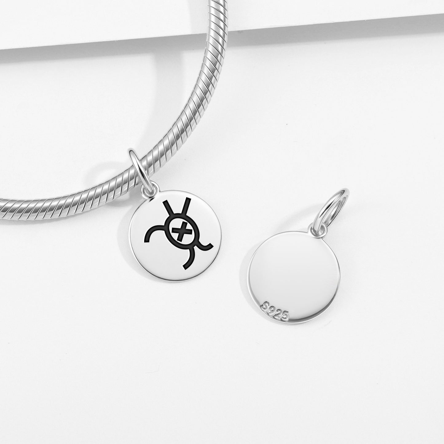 Turtle Taino Symbols Pendant Dangle Charm