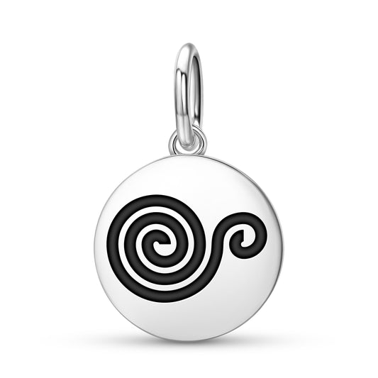 Snail conch Taino Symbols Pendant Dangle Charm