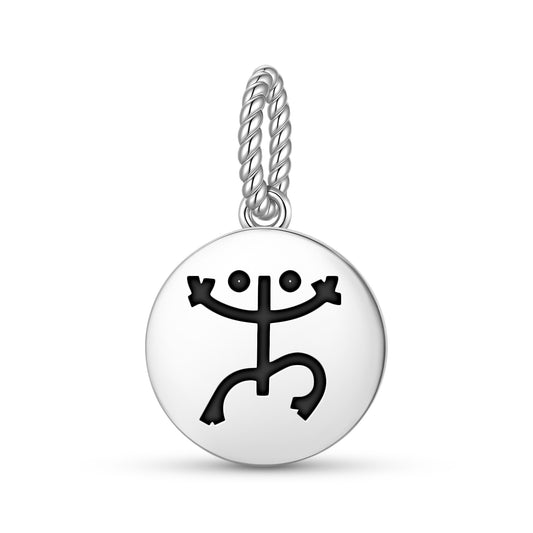 Toa Taino Symbols Pendant Dangle Charm