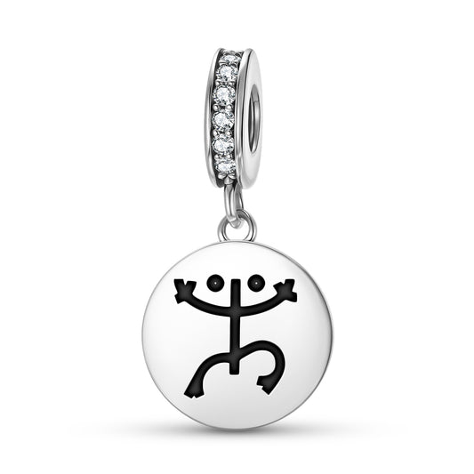 Toa Taino Symbols Pendant Dangle Charm