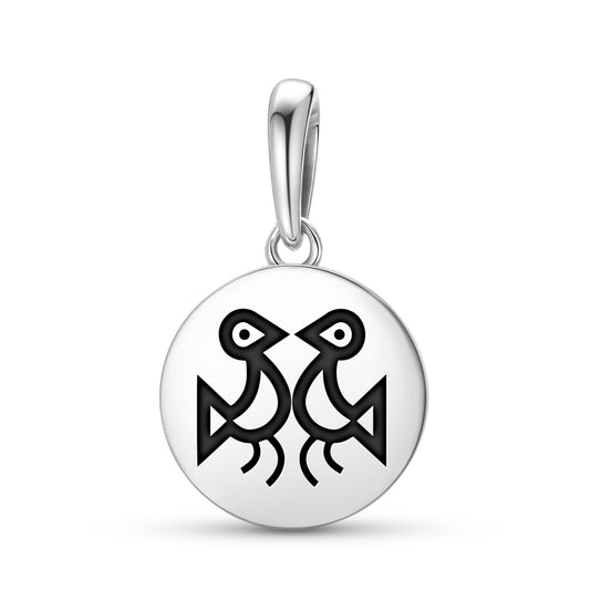 Eternal lovers Taino Symbols Pendant Dangle Charm