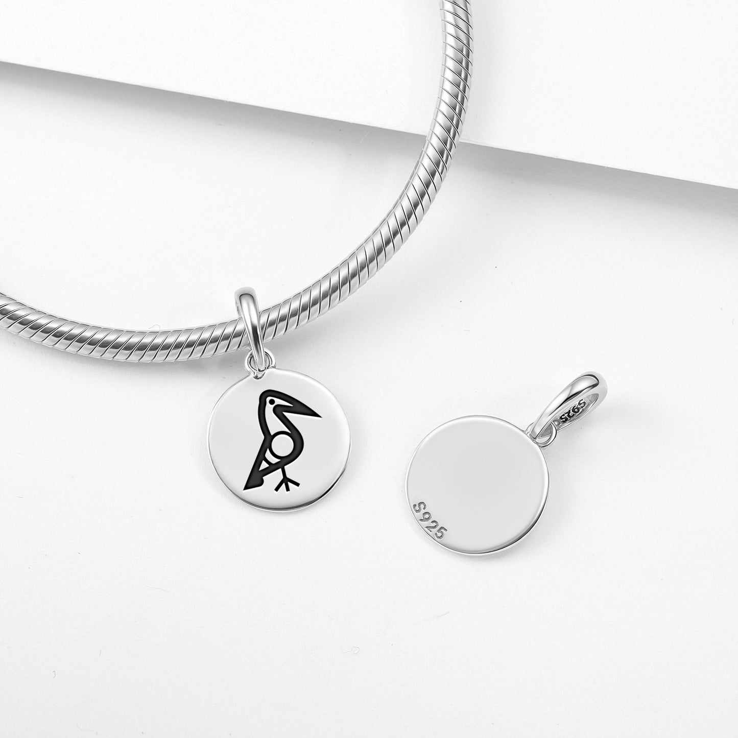 Bird Taino Symbols Pendant Dangle Charm