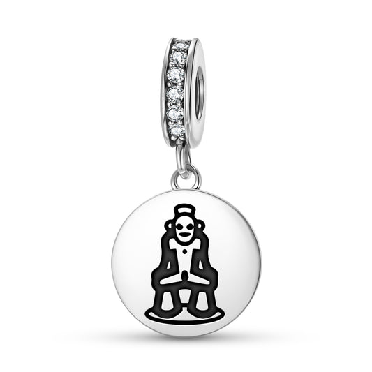 God of Cohoba Taino Symbols Pendant Dangle Charm