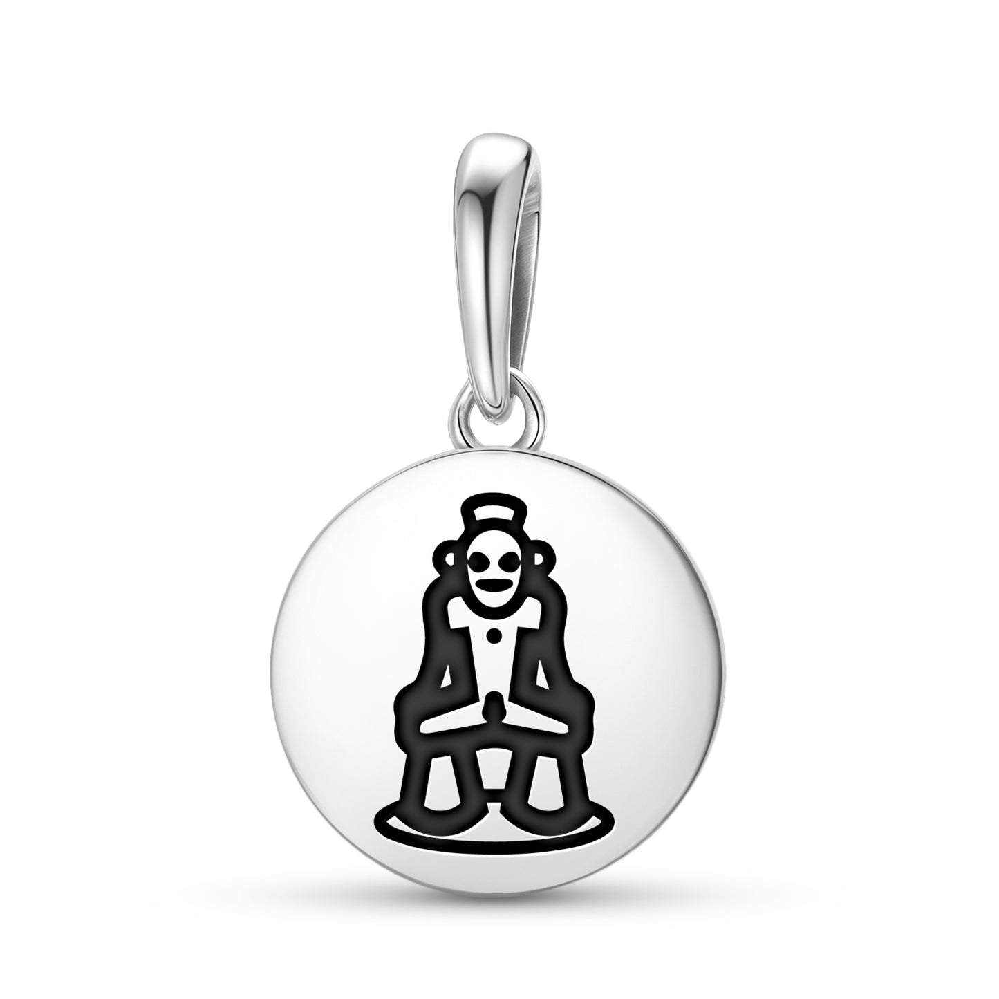 God of Cohoba Taino Symbols Pendant Dangle Charm