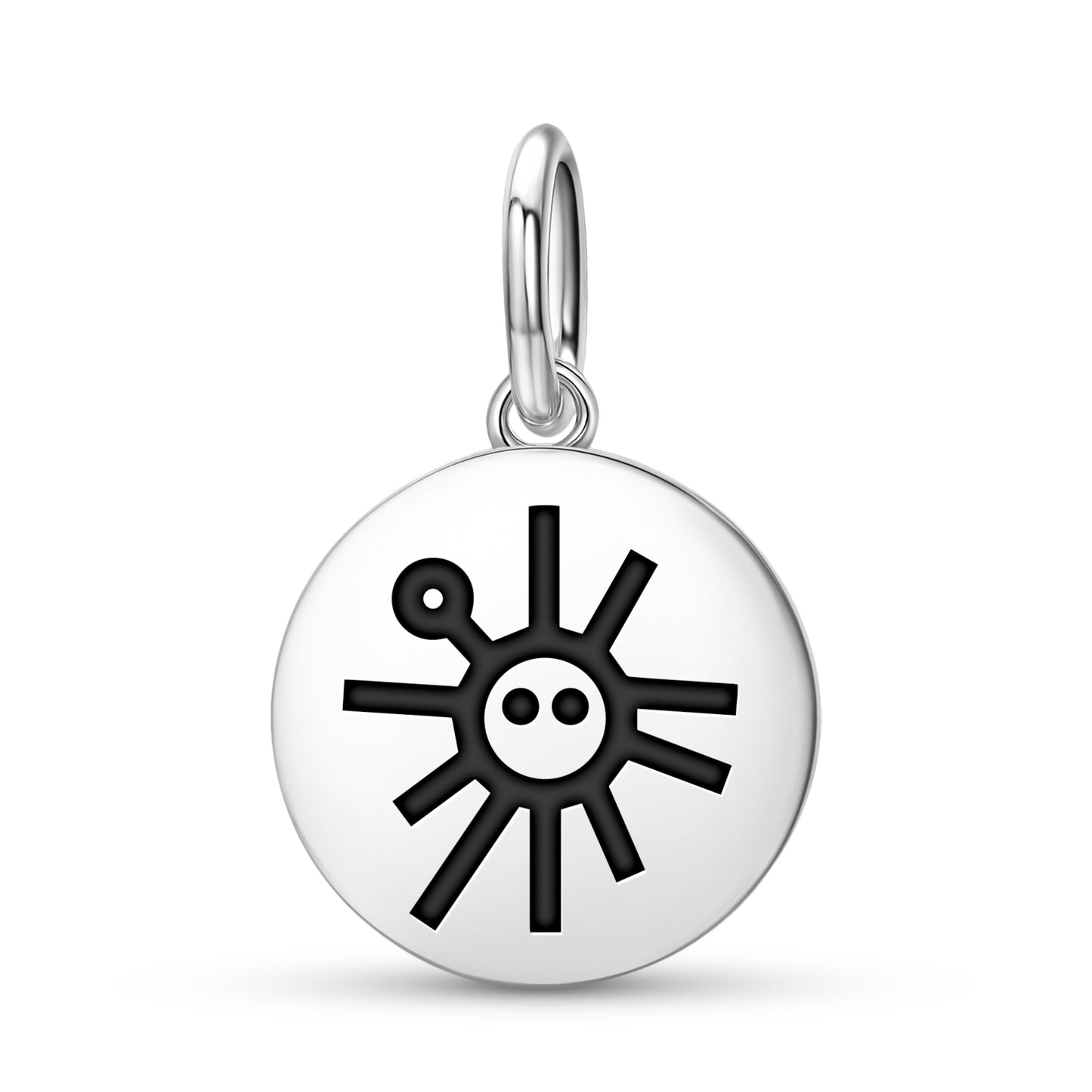 Sun God Taino Symbols Pendant Dangle Charm