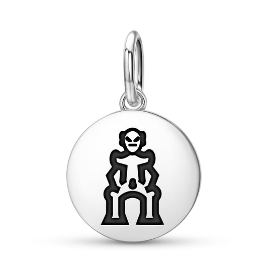 Dimivan Caracaracol Taino Symbols Pendant Dangle Charm