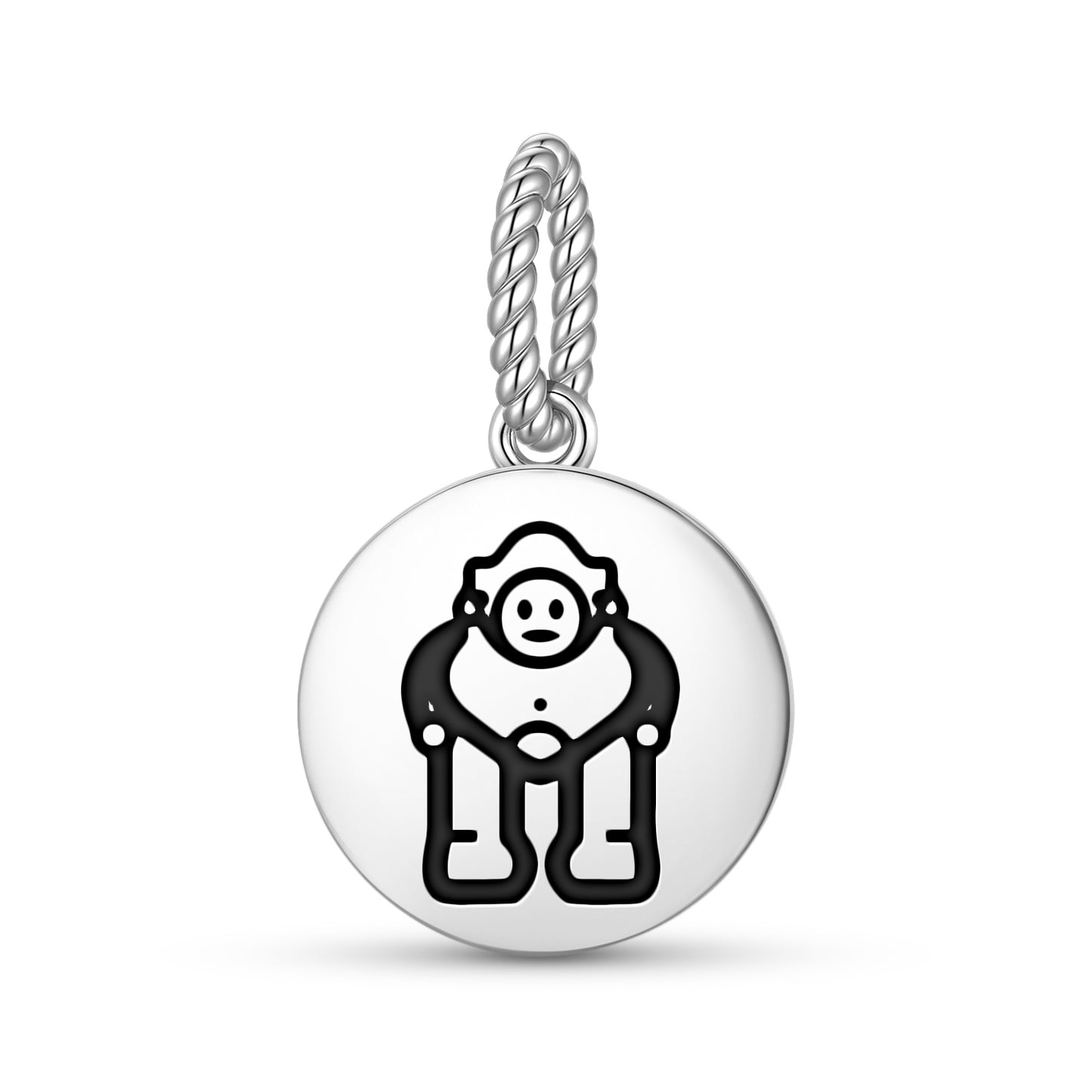 Itiva tahuvava Taino Symbols Pendant Dangle Charm