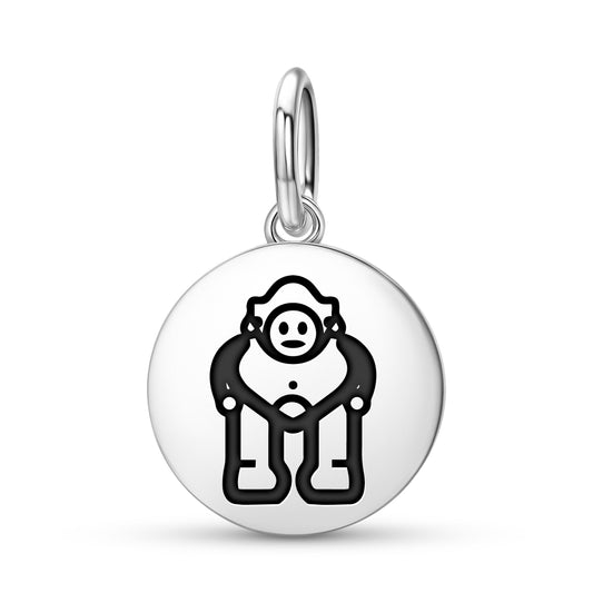 Itiva tahuvava Taino Symbols Pendant Dangle Charm