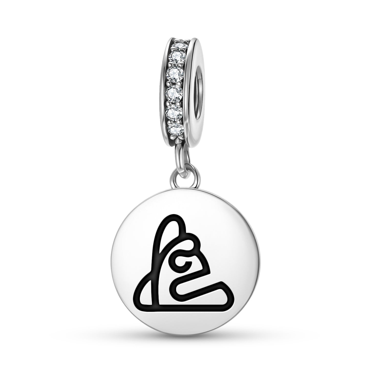 Trigonolito Taino Symbols Pendant Dangle Charm