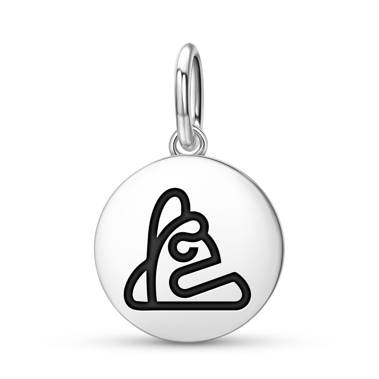 Trigonolito Taino Symbols Pendant Dangle Charm