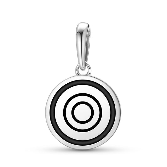 Relationship Native Rock Art Symbols Pendant Dangle Charm