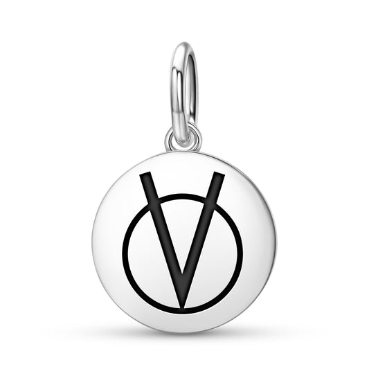 Patience Native Rock Art Symbols Pendant Dangle Charm