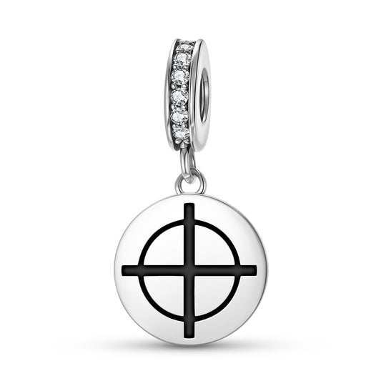 Human Transformation Native Rock Art Symbols Pendant Dangle Charm